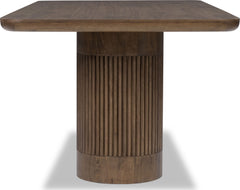 Ravelle Walnut Grove Fixed Dining Table - Ornate Home