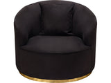 Raven Black Chair - Ornate Home
