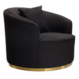 Raven Black Chair - Ornate Home