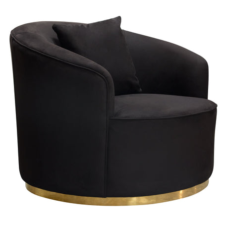 Raven Black Chair - Ornate Home