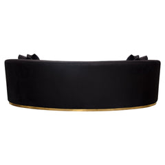 Raven Black Sofa - Ornate Home
