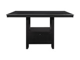 Raven Charcoal Gray Counter Height Table - Ornate Home