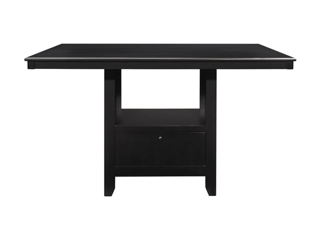 Raven Charcoal Gray Counter Height Table - Ornate Home