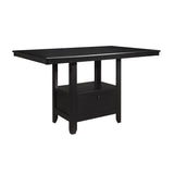 Raven Charcoal Gray Counter Height Table - Ornate Home