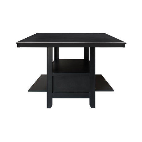Raven Charcoal Gray Counter Height Table - Ornate Home