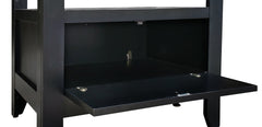Raven Charcoal Gray Counter Height Table - Ornate Home