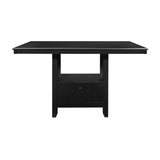 Raven Charcoal Gray Counter Height Table - Ornate Home