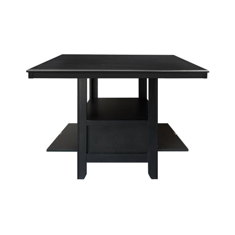 Raven Charcoal Gray Counter Height Table - Ornate Home