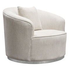 Raven Cream Chair - Ornate Home