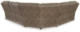 Ravenel Fossil 3-Piece Power Reclining Sectional - LAF Console - Ornate Home