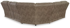 Ravenel Fossil 3-Piece Power Reclining Sectional - LAF Console - Ornate Home