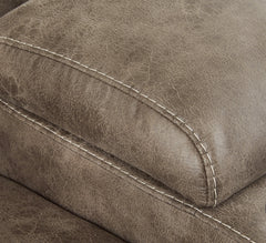 Ravenel Fossil 3-Piece Power Reclining Sectional - Ornate Home