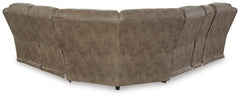 Ravenel Fossil 3-Piece Power Reclining Sectional - RAF Console - Ornate Home