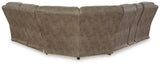 Ravenel Fossil 3-Piece Power Reclining Sectional - RAF Console - Ornate Home
