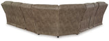 Ravenel Fossil 4-Piece Power Reclining Sectional (Online Special Price) - Ornate Home