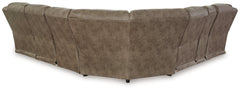 Ravenel Fossil 4-Piece Power Reclining Sectional - Ornate Home