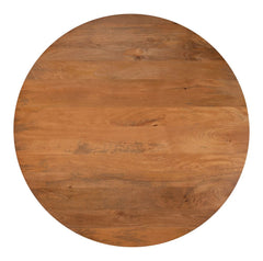 Ravenna Light Brown Dining Table w/ Storage Base - Ornate Home