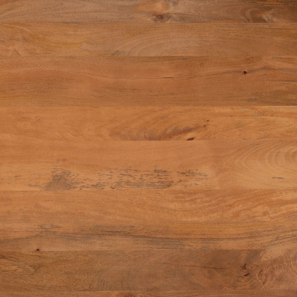 Ravenna Light Brown Dining Table w/ Storage Base - Ornate Home