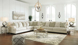Rawcliffe Parchment 4pc Sectional Sofa (Online Special Price) - Ornate Home