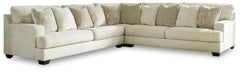 Rawcliffe Parchment 5-Piece Sectional - Ornate Home