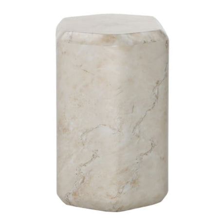 Ray Beige Side Table - Ornate Home