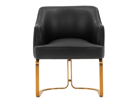 Raya Dining Armchair in Black - Ornate Home