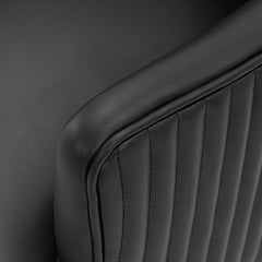 Raya Dining Armchair in Black (set of 2) - Ornate Home