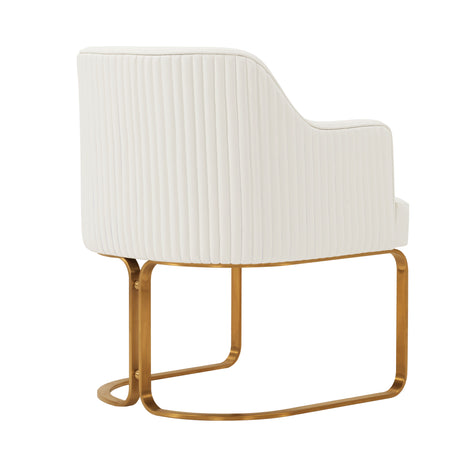 Raya Dining Armchair in Cream - Ornate Home