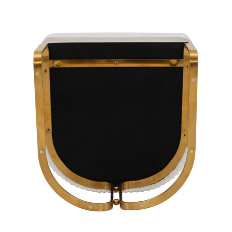 Raya Dining Armchair in Cream - Ornate Home