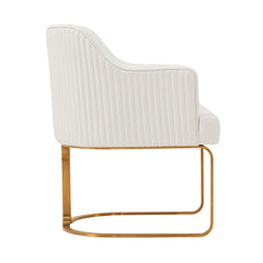 Raya Dining Armchair in Cream (set of 2) - Ornate Home