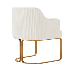 Raya Dining Armchair in Cream (set of 2) - Ornate Home