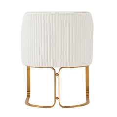 Raya Dining Armchair in Cream (set of 2) - Ornate Home