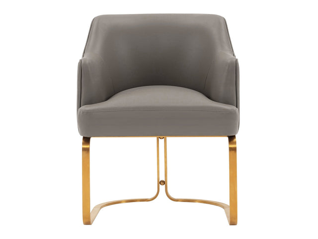 Raya Dining Armchair in Taupe - Ornate Home