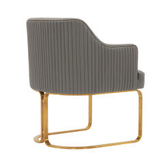 Raya Dining Armchair in Taupe - Ornate Home