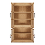 Raymond Natural Tall Cabinet - Ornate Home
