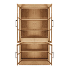 Raymond Natural Tall Cabinet - Ornate Home
