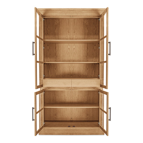 Raymond Natural Tall Cabinet - Ornate Home