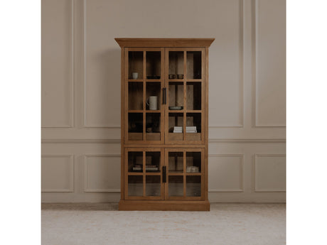 Raymond Natural Tall Cabinet - Ornate Home