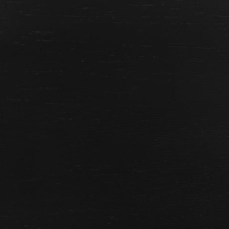 Rayo Black Rattan Cane Back Accent Chair with Padded Seat - Ornate Home