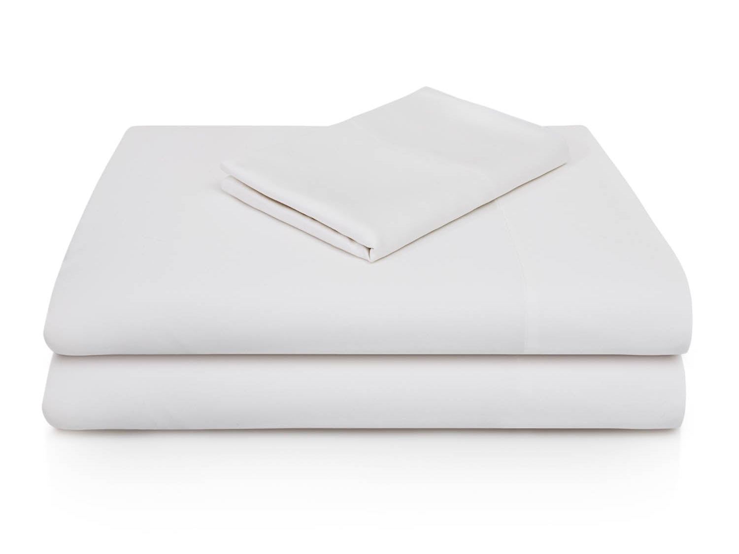 Rayon From Bamboo White Twin Sheet Set - Ornate Home