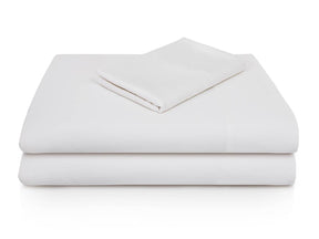 Rayon From Bamboo White Twin Sheet Set - Ornate Home