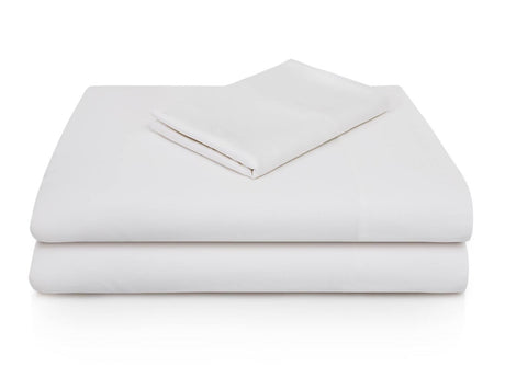 Rayon From Bamboo White Twin Sheet Set - Ornate Home