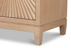 Rayon Tan Four Door Sideboard - Ornate Home