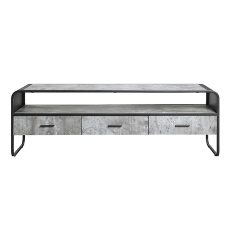 Raziela Black TV Stand - Ornate Home