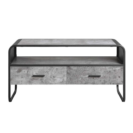 Raziela Black TV Stand - Ornate Home