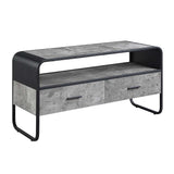 Raziela Black TV Stand - Ornate Home