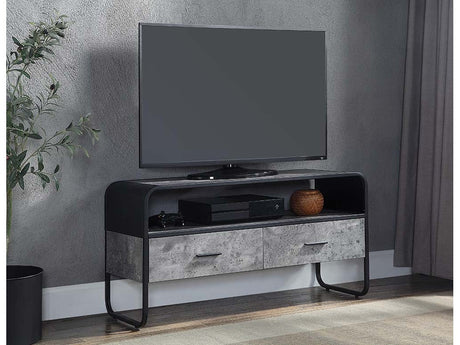 Raziela Black TV Stand - Ornate Home
