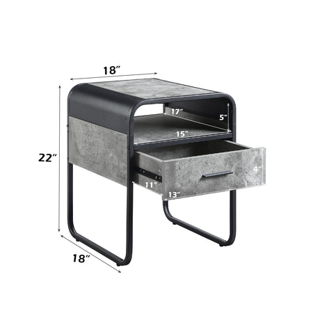 Raziela End Table - Ornate Home