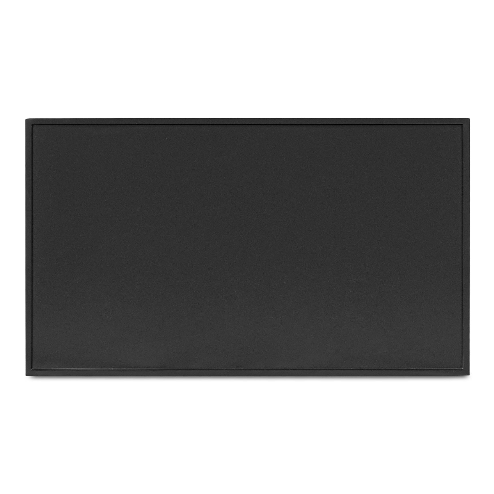 Reagan Black 3 Drawer Nightstand - Ornate Home