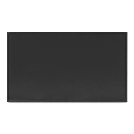 Reagan Black 3 Drawer Nightstand - Ornate Home